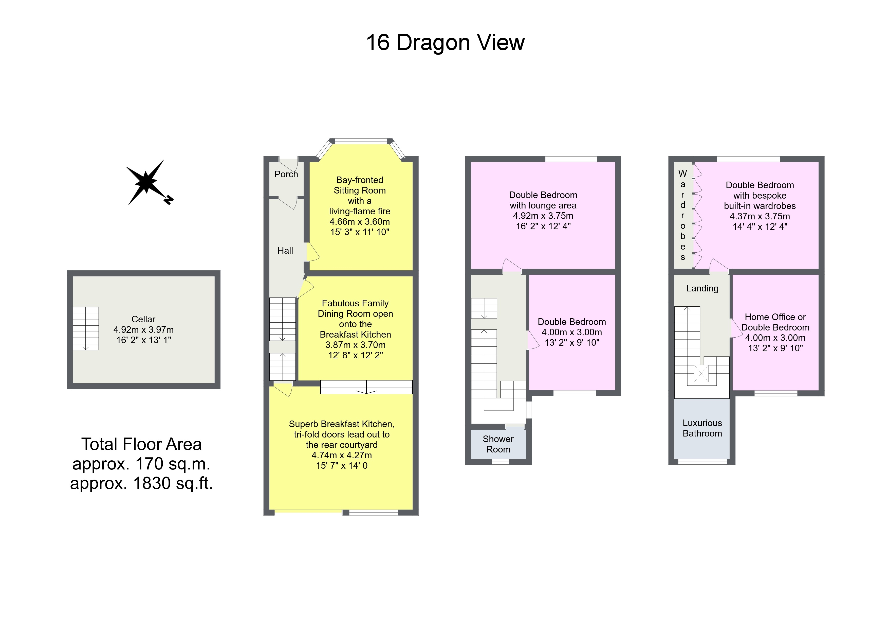 Harrogate home floor plan by Alexander Gibson