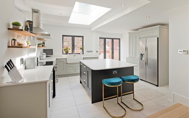 Bespoke kitchen in Harrogate home